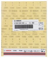 Bosch Schleifblatt C355, Papierschleifblatt, 230 x 280...