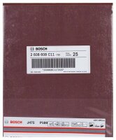 Bosch Schleifblatt Papier J475, Best for Metal, 230 x 280 mm, 180, ungelocht, 1er-Pack