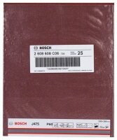 Bosch Schleifblatt Papier J475, Best for Metal, 230 x 280 mm, 60, ungelocht, 1er-Pack