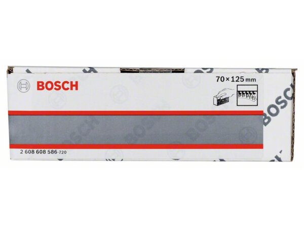 Bosch Handschleifklotz, doppelseitig, 70 x 125 mm