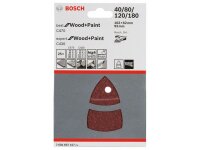 Bosch Schleifblatt-Set C470 und C430, 102 x 62, 93 mm, 40...