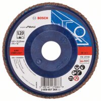 Bosch Fächerschleifscheibe X551 Expert for Metal,...