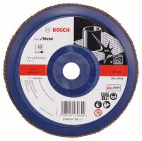 Bosch Fächerschleifscheibe X571 Best for Metal,...