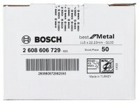 Bosch Fiberschleifscheibe R574 Best for Metal,...