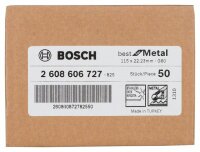 Bosch Fiberschleifscheibe R574 Best for Metal,...