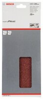 Bosch Schleifblatt C430, 115 x 280 mm, 40, ungelocht, gespannt, 10er-Pack