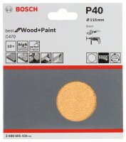 Bosch Schleifblatt-Set C470 best for Wood and Paint, K...