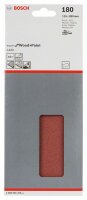 Bosch Schleifblatt C430, 115 x 280 mm, 180, ungelocht, gespannt, 10er-Pack