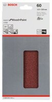 Bosch Schleifblatt C430, 115 x 230 mm, 60, 14 Löcher, 10er-Pack