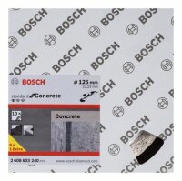 Bosch Diamanttrennscheibe Standard for Concrete, 125 x...