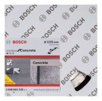 Bosch Diamanttrennscheibe Standard for Concrete, 115 x...