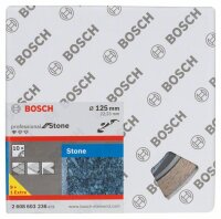 Bosch Diamanttrennscheibe Standard for Stone, 125 x 22,23...