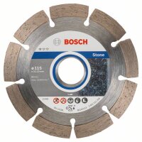 Bosch Diamanttrennscheibe Standard for Stone, 115 x 22,23...