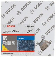 Bosch Diamanttrennscheibe Standard for Stone, 115 x 22,23...