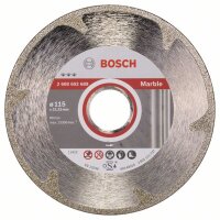 Bosch Diamanttrennscheibe Best for Marble, 115 x 22,23 x...