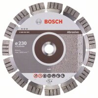 Bosch Diamanttrennscheibe Best for Abrasive, 230 x 22,23...