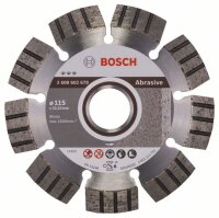 Bosch Diamanttrennscheibe Best for Abrasive, 115 x 22,23...