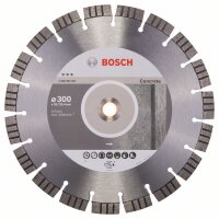 Bosch Diamanttrennscheibe Best for Concrete, 300 x...