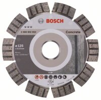 Bosch Diamanttrennscheibe Best for Concrete, 125 x 22,23...