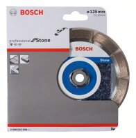 Bosch Diamanttrennscheibe Standard for Stone, 125 x 22,23...