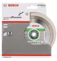 Bosch Diamanttrennscheibe Standard for Ceramic, 110 x...