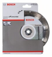 Bosch Diamanttrennscheibe Standard for Concrete, 150 x...