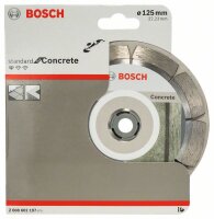 Bosch Diamanttrennscheibe Standard for Concrete, 125 x...