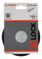 Bosch X-LOCK Stützteller, 115 mm, mittelhart