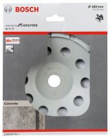 Bosch Diamanttopfscheibe Standard for Concrete, 180 x...