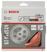 Bosch Carbide-Schleifköpfe, 180 mm, Feinheitsgrad...