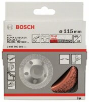 Bosch Carbide-Schleifköpfe, 115 mm, Feinheitsgrad...