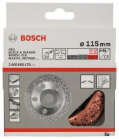 Bosch Carbide-Schleifköpfe, 115 mm, Feinheitsgrad...