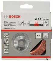 Bosch Carbide-Schleifköpfe, 115 mm, Feinheitsgrad...