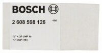 Bosch Adapter für Diamantbohrkronen. Maschinenseite...