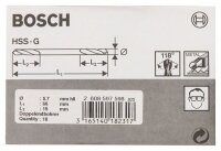 Bosch Doppelendbohrer HSS-G, 5,7 x 19 x 66 mm, 10er-Pack