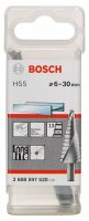 Bosch Stufenbohrer HSS, 6 - 30 mm, 10 mm, 93,5 mm, 14 Stufen