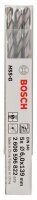 Bosch Metallbohrer HSS-G, DIN 340, 6 x 91 x 139 mm, 5er-Pack