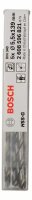 Bosch Metallbohrer HSS-G, DIN 340, 5,5 x 91 x 139 mm, 5er-Pack