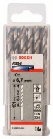 Bosch Metallbohrer HSS-G, DIN 338, Durchmesser 6,70 mm. 10er-Pack