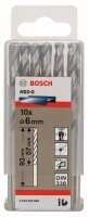 Bosch Metallbohrer HSS-G, DIN 338, Durchmesser 6,00 mm. 10er-Pack