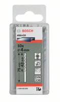 Bosch Metallbohrer HSS-Co, DIN 338, 5,3 x 52 x 86 mm, 10er-Pack