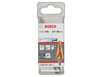 Bosch Stufenbohrer HSS-TiN, 6 - 30 mm, 10 mm, 93,5 mm, 13...