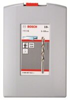 Bosch 19-tlg. HSS-G ProBox-Set, 135°, 1–10 mm. Für Bohrmaschinen/Schrauber