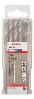 Bosch Metallbohrer HSS-Co, DIN 338, 7 x 69 x 109 mm, 10er-Pack