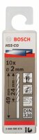 Bosch Metallbohrer HSS-Co, DIN 338, 2 x 24 x 49 mm, 10er-Pack