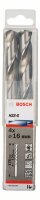 Bosch Metallbohrer HSS-G, DIN 338 mit reduziertem Schaft, 16 x 120 x 178 mm, 4er-Pack