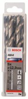 Bosch Metallbohrer HSS-G, DIN 338, 12,9 x 101 x 151 mm, 5er-Pack