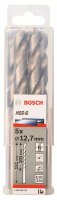 Bosch Metallbohrer HSS-G, DIN 338, 12,7 x 101 x 151 mm, 5er-Pack