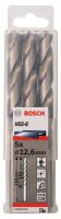 Bosch Metallbohrer HSS-G, DIN 338, 12,6 x 101 x 151 mm, 5er-Pack