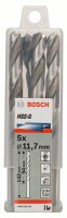 Bosch Metallbohrer HSS-G, DIN 338, 11,7 x 94 x 142 mm, 5er-Pack